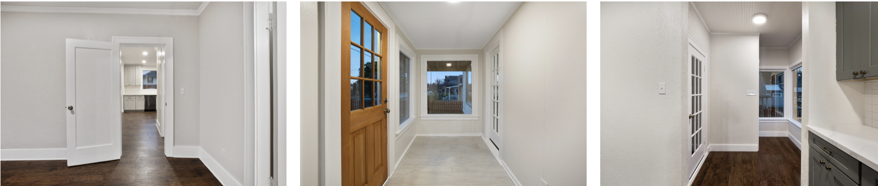 3rd St Cosmopolis — entryway and finish details