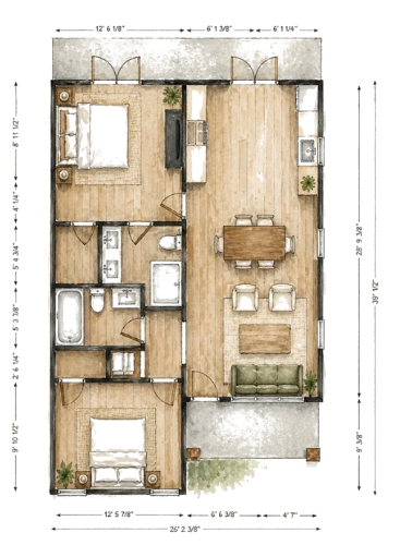 Dunegrass Petite floor plan