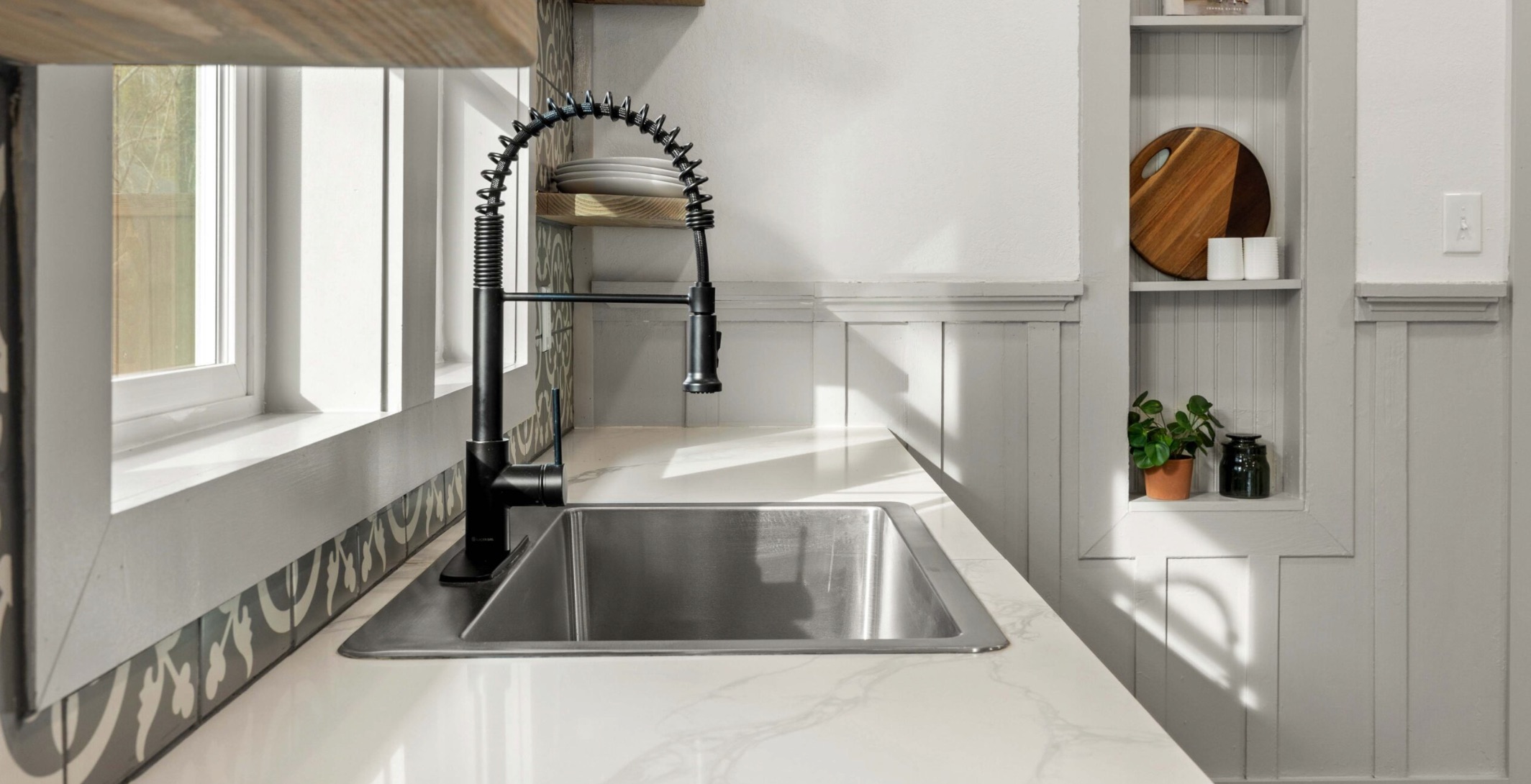 Karr Street — kitchen sink
