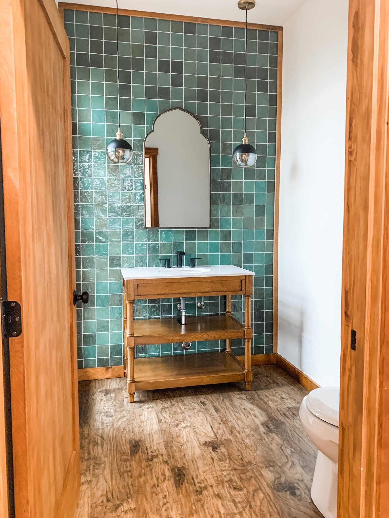 Bathroom after renovation