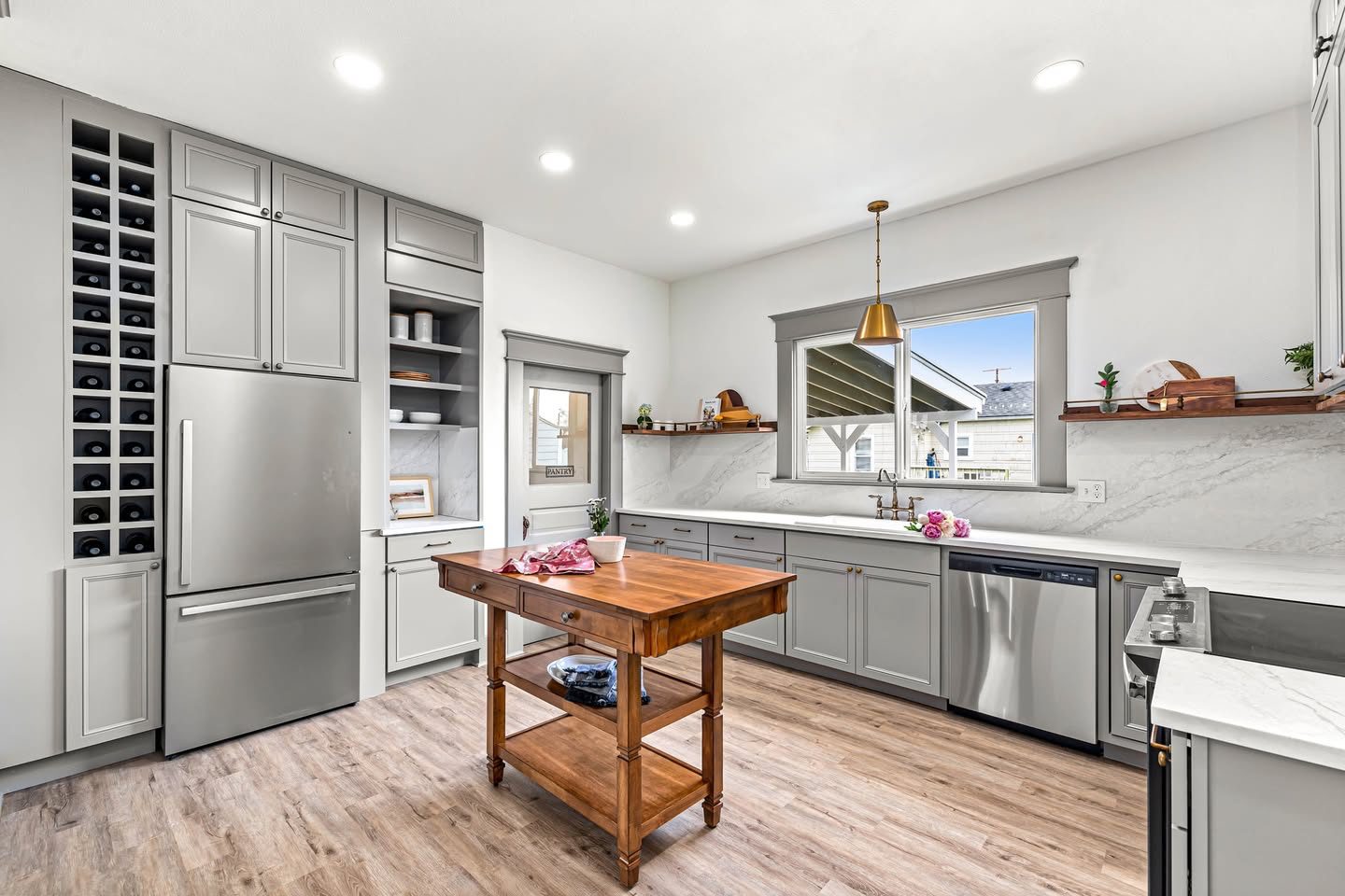 Kitchen after renovation
