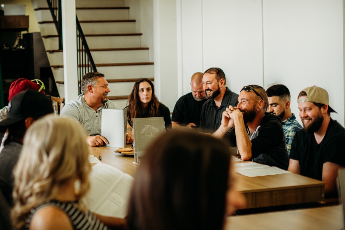 Spivey team in conversation